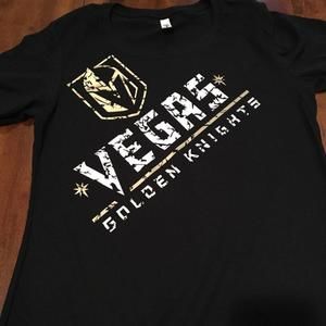 Vegas Golden Knights Distressed Racerback Collection Unisex T-shirt